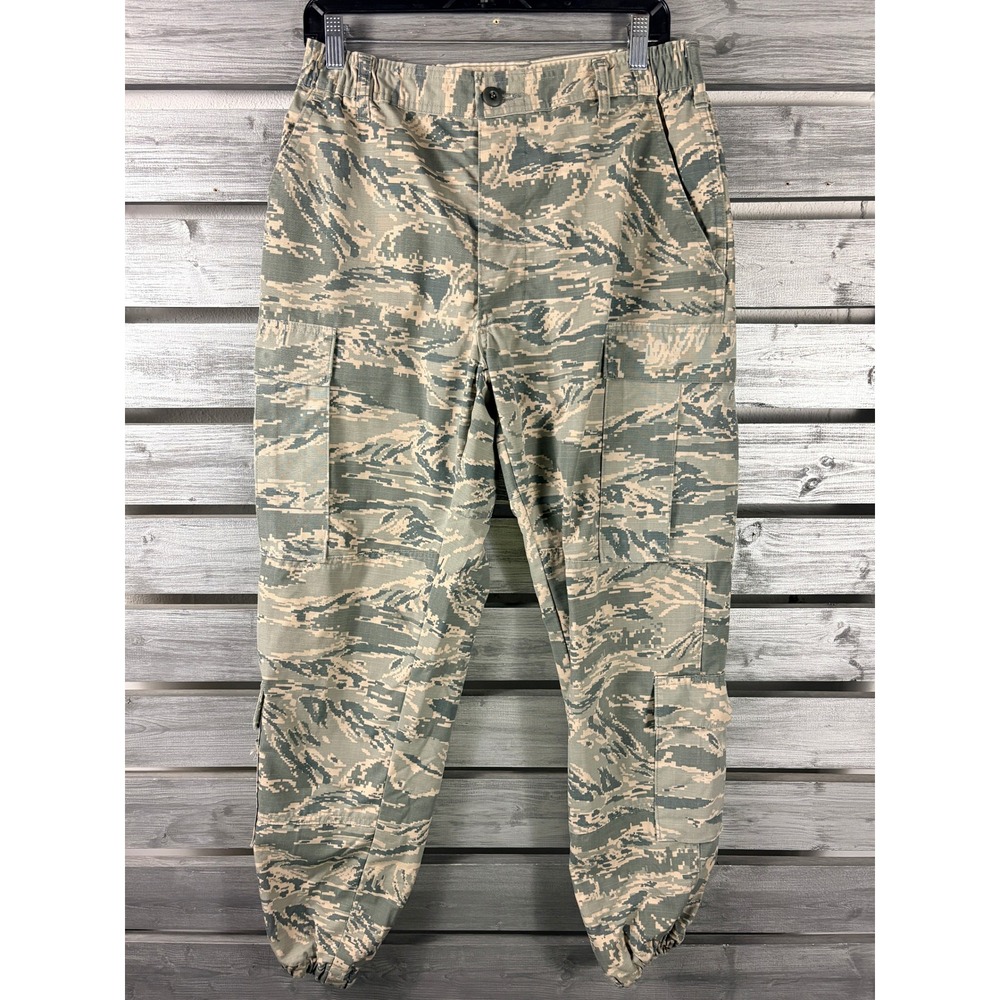 Vtg US Air Force Digital Tiger Stripe Camo Cargo Pants Military Utility Sz 30